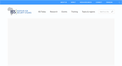 Desktop Screenshot of issafrica.org